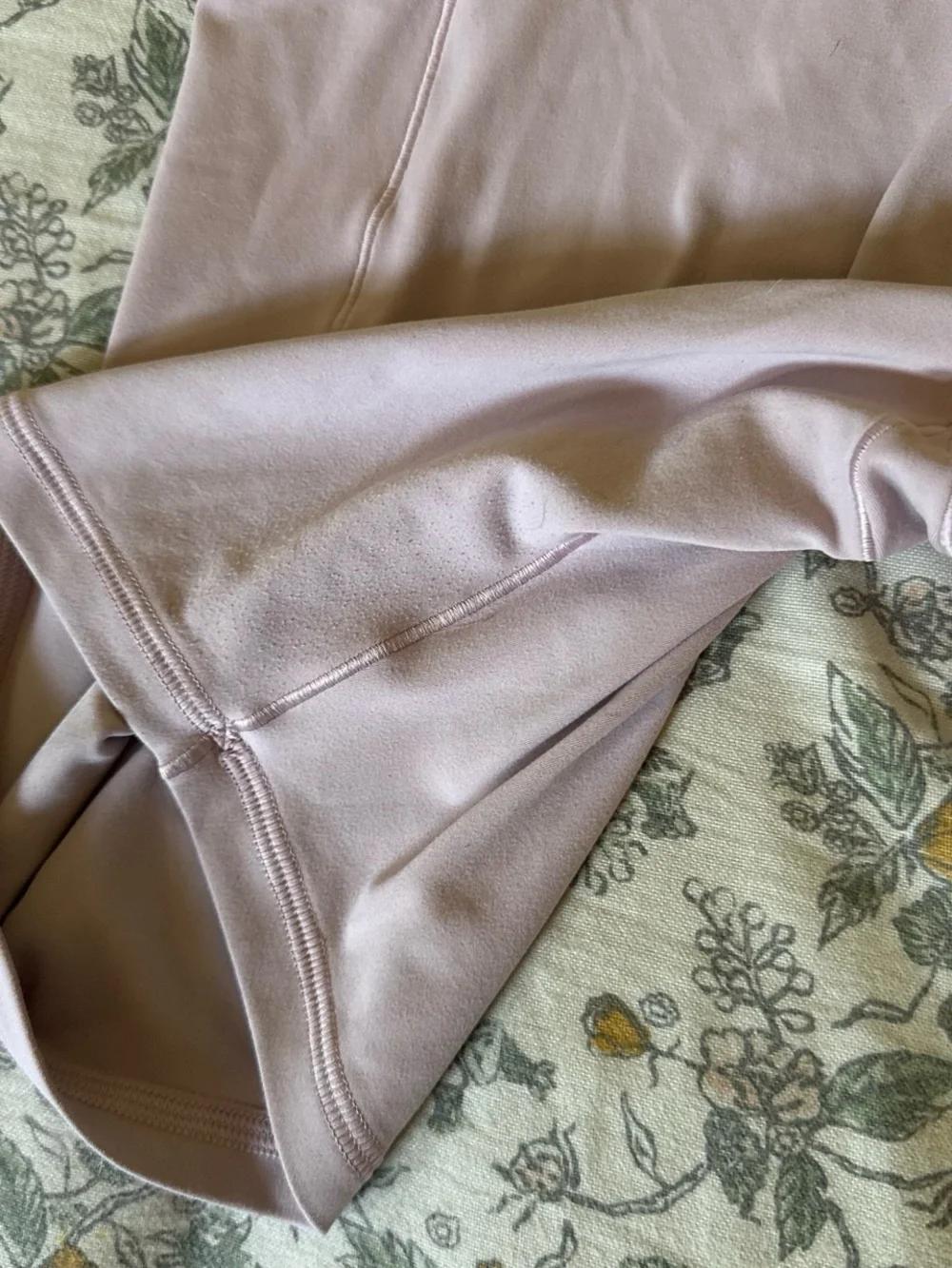 Aerie High-Waist Mauve Purple Women’s Biker Shorts with Side Pockets